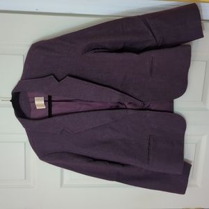 Vintage Pendleton Woolen Mills 100% virgin wool blazer in a beautiful plum 18